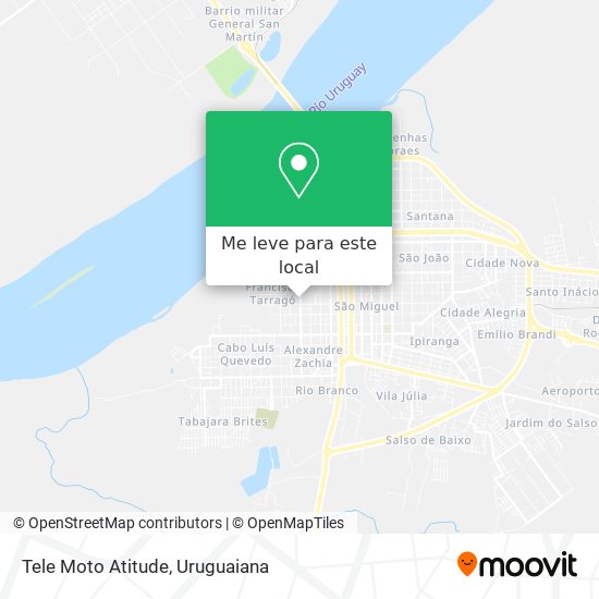 Tele Moto Atitude mapa