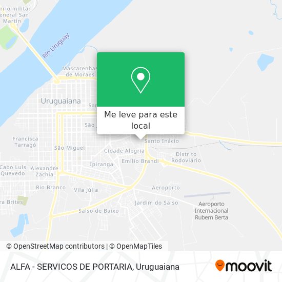 ALFA - SERVICOS DE PORTARIA mapa
