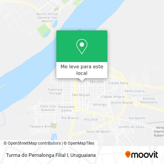 Turma do Pernalonga Filial I mapa