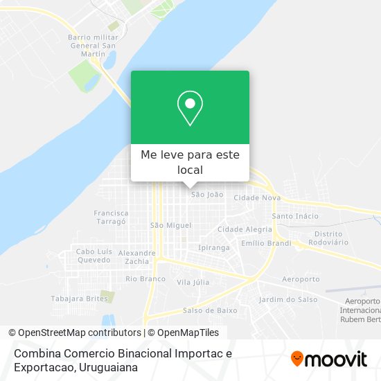 Combina Comercio Binacional Importac e Exportacao mapa