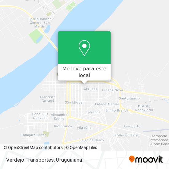 Verdejo Transportes mapa