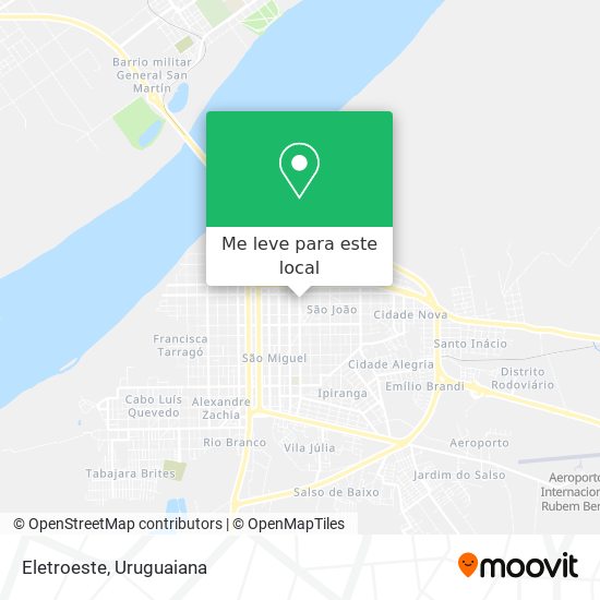Eletroeste mapa