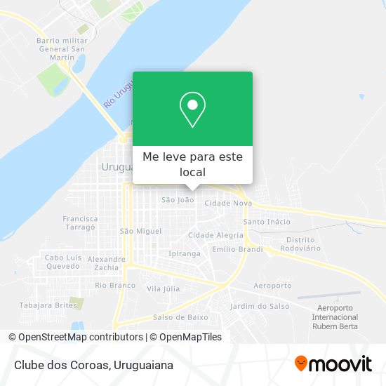 Clube dos Coroas mapa