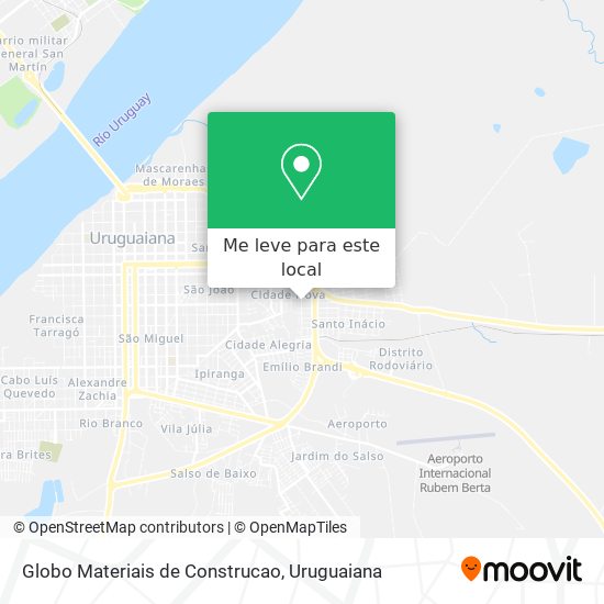 Globo Materiais de Construcao mapa
