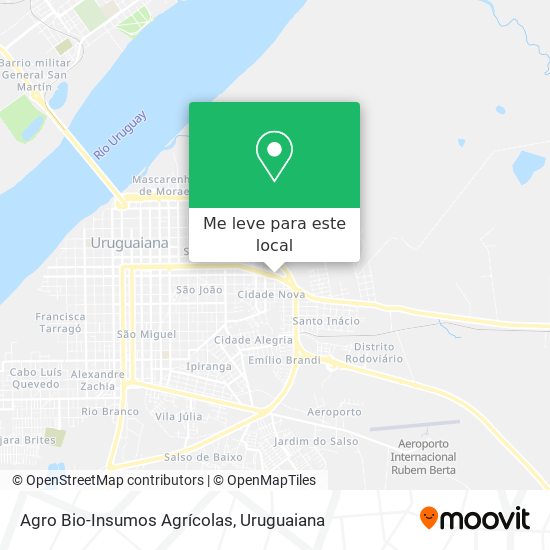 Agro Bio-Insumos Agrícolas mapa