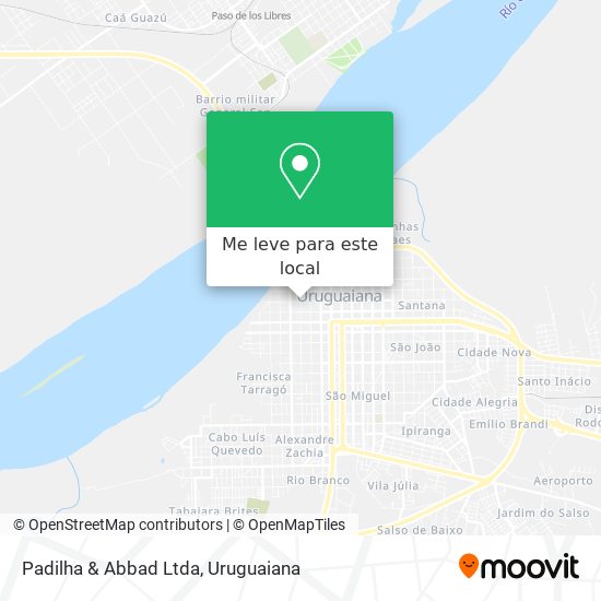 Padilha & Abbad Ltda mapa