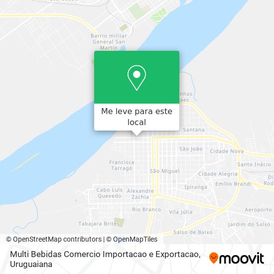 Multi Bebidas Comercio Importacao e Exportacao mapa