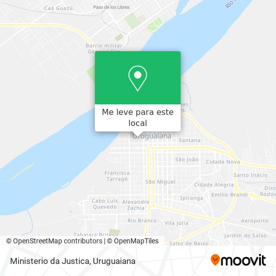 Ministerio da Justica mapa