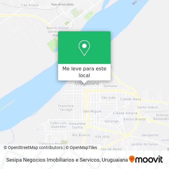 Sesipa Negocios Imobiliarios e Servicos mapa