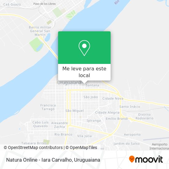 Natura Online - Iara Carvalho mapa