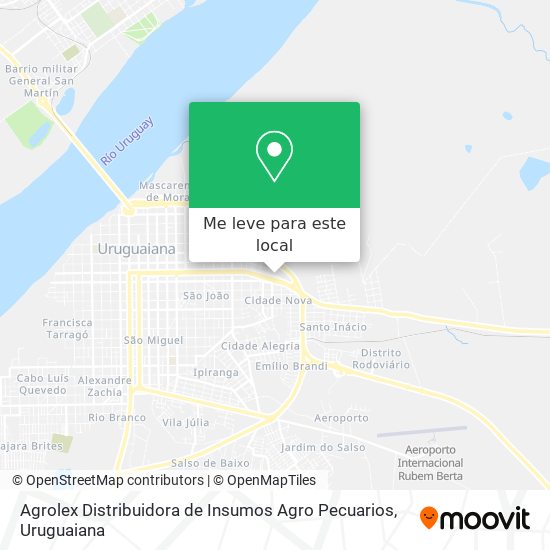 Agrolex Distribuidora de Insumos Agro Pecuarios mapa