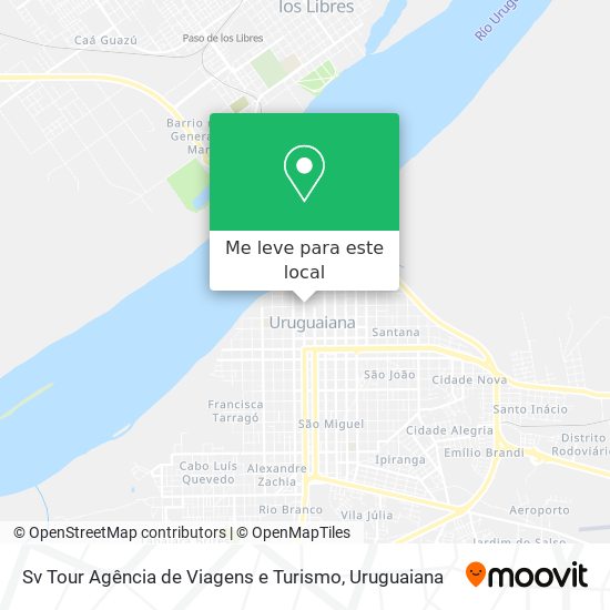 Sv Tour Agência de Viagens e Turismo mapa