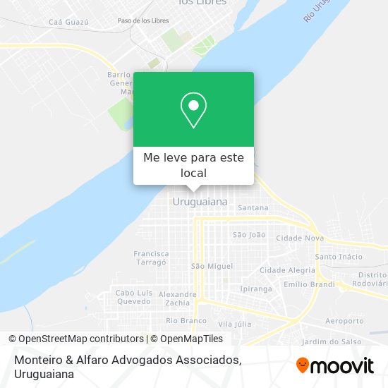 Monteiro & Alfaro Advogados Associados mapa