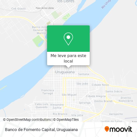 Banco de Fomento Capital mapa