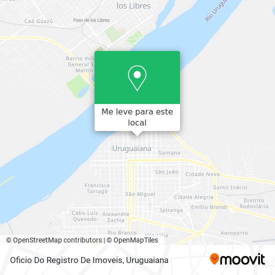 Oficio Do Registro De Imoveis mapa