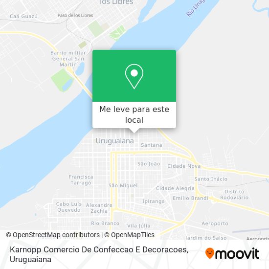 Karnopp Comercio De Confeccao E Decoracoes mapa