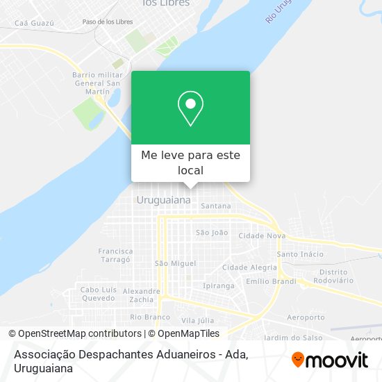 Associação Despachantes Aduaneiros - Ada mapa