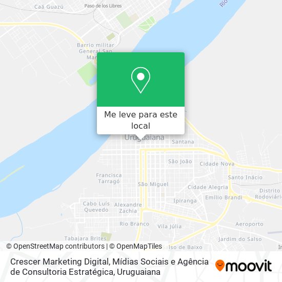 Crescer Marketing Digital, Mídias Sociais e Agência de Consultoria Estratégica mapa