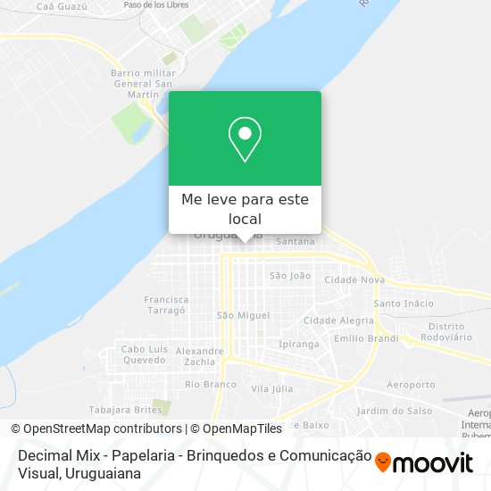 Decimal Mix - Papelaria - Brinquedos e Comunicação Visual mapa