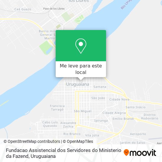 Fundacao Assistencial dos Servidores do Ministerio da Fazend mapa