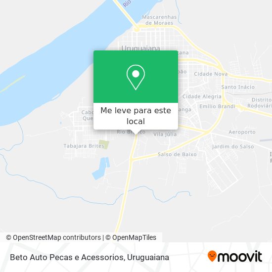 Beto Auto Pecas e Acessorios mapa