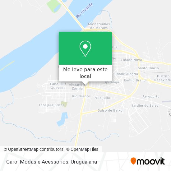 Carol Modas e Acessorios mapa