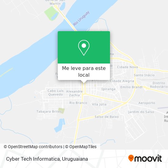 Cyber Tech Informatica mapa