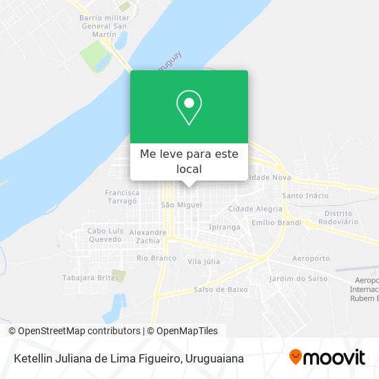 Ketellin Juliana de Lima Figueiro mapa