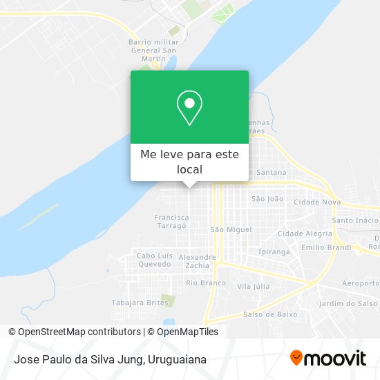 Jose Paulo da Silva Jung mapa