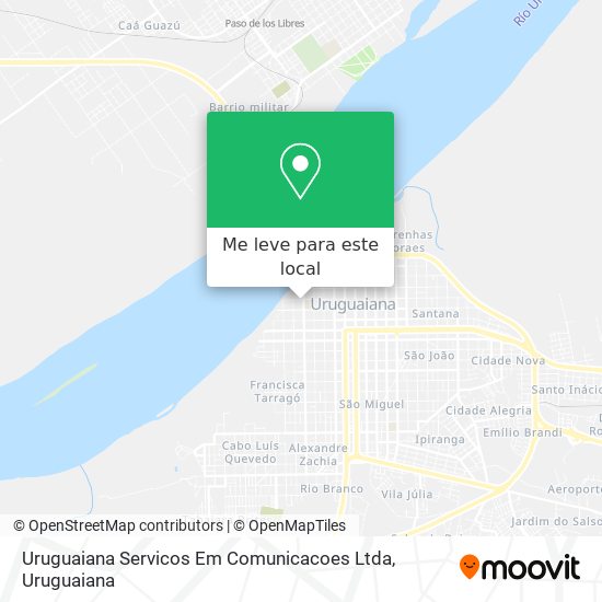 Uruguaiana Servicos Em Comunicacoes Ltda mapa