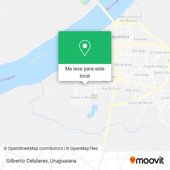 Gilberto Celulares mapa