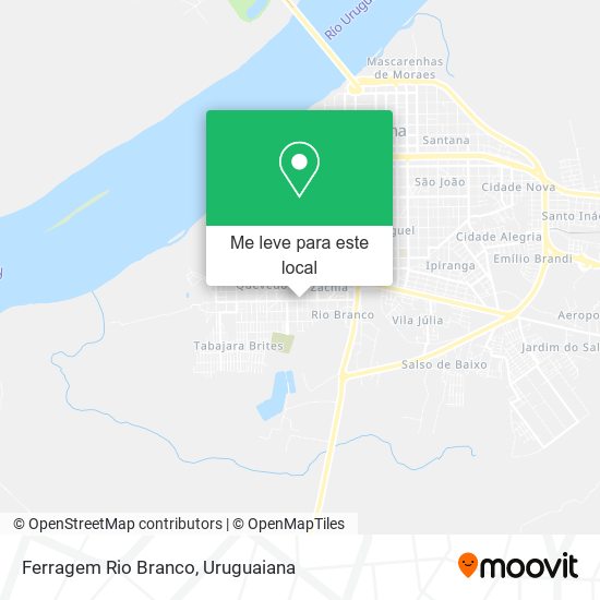 Ferragem Rio Branco mapa