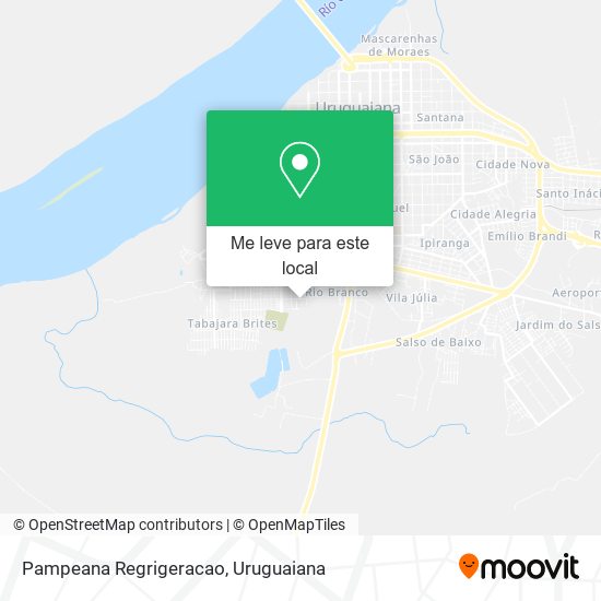 Pampeana Regrigeracao mapa