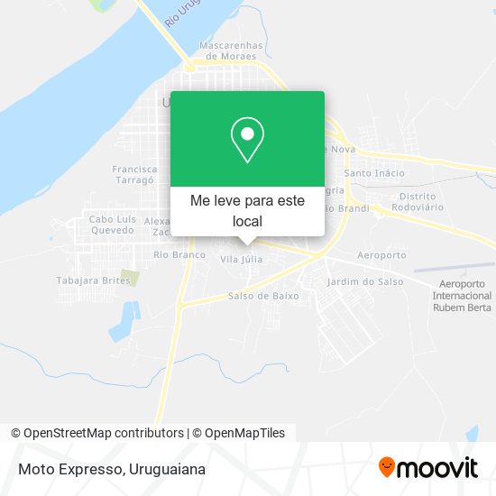 Moto Expresso mapa