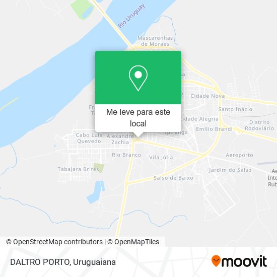 DALTRO PORTO mapa