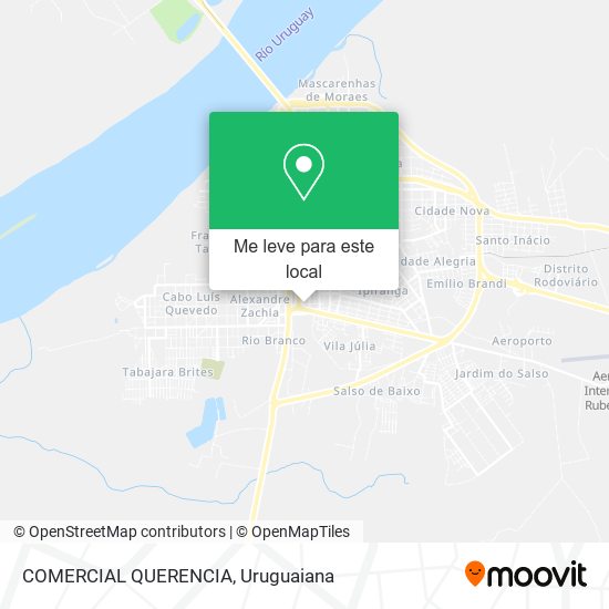 COMERCIAL QUERENCIA mapa