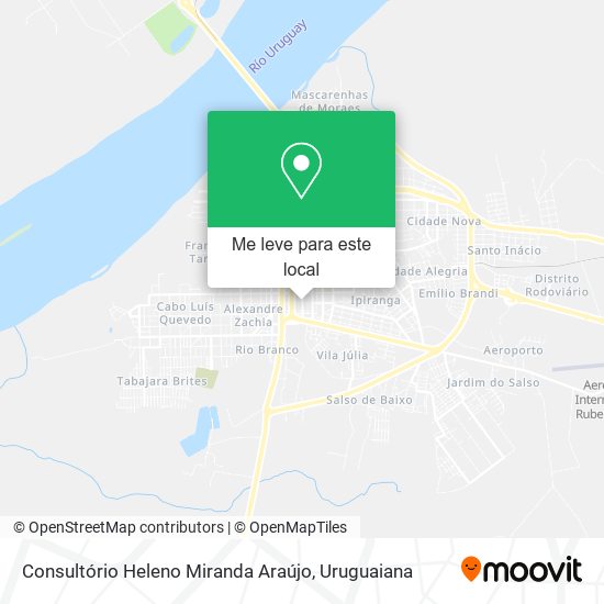 Consultório Heleno Miranda Araújo mapa