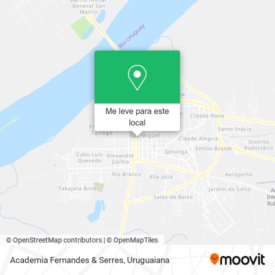 Academia Fernandes & Serres mapa