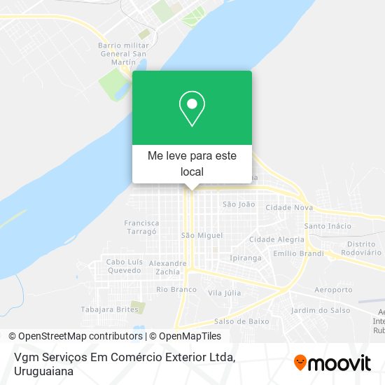 Vgm Serviços Em Comércio Exterior Ltda mapa