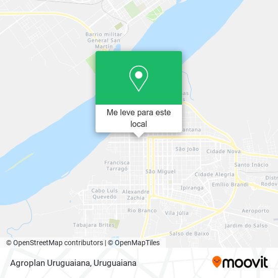 Agroplan Uruguaiana mapa