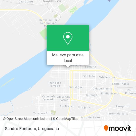 Sandro Fontoura mapa