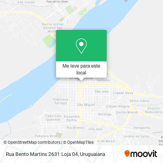 Rua Bento Martins 2631 Loja 04 mapa