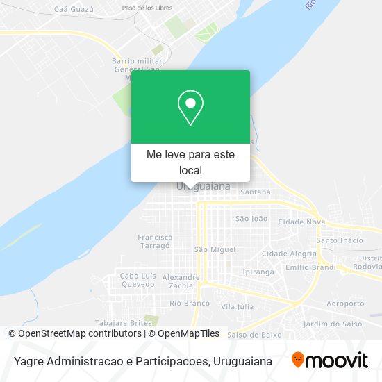 Yagre Administracao e Participacoes mapa