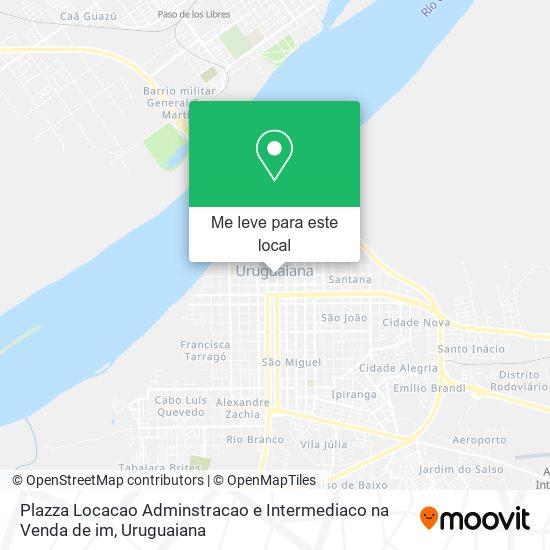 Plazza Locacao Adminstracao e Intermediaco na Venda de im mapa