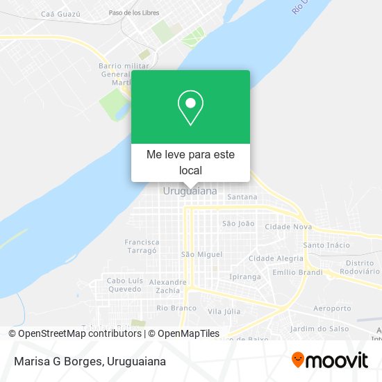 Marisa G Borges mapa