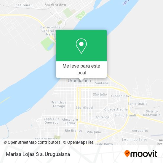 Marisa Lojas S a mapa