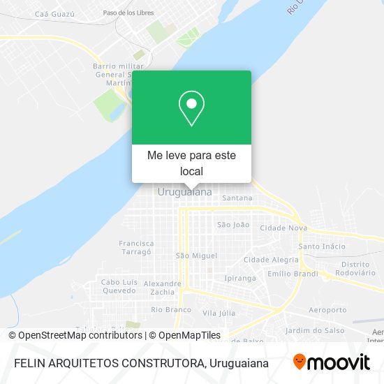 FELIN ARQUITETOS CONSTRUTORA mapa