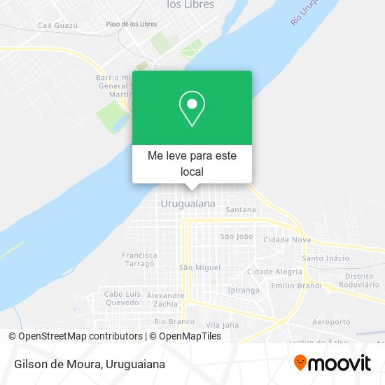 Gilson de Moura mapa