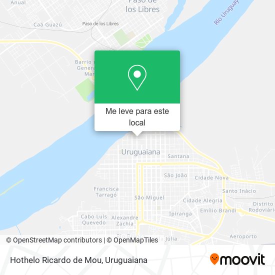 Hothelo Ricardo de Mou mapa
