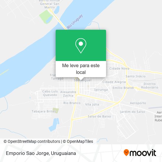 Emporio Sao Jorge mapa